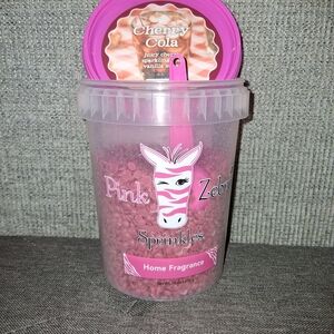 Pink Zebra Cherry Cola Sprinkles - Bright Pink
